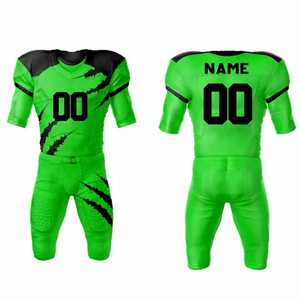 Football américain Protégé Football américain avec short rembourré Uniforme Adultes Costume Tackle Twill - Product Image 4