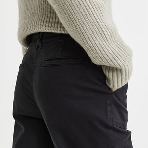 2025 Joggers de entrenamiento de algodón de cintura alta para mujer con diseño de logotipo personalizado estilo frontal plano al por mayor para deportes de gimnasio - Product Image 2