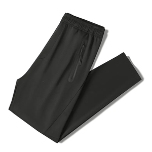 Survêtement de sport zippé de haute qualité pour hommes pantalon de survêtement d'entraînement personnalisé respirant grande taille - Product Image 5