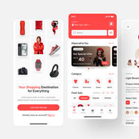 Aplicación de comercio electrónico | Aplicación para Android IOS Diseño de desarrollo de aplicaciones nativas | Pedido de compras Desarrollo móvil