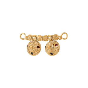 Pendentif Mangalsutra en or Zariya Watimani - Charme de pendentif raffiné - Product Image 4