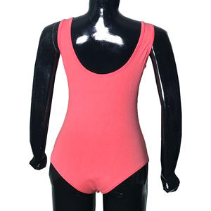 Traje de Baño Deportivo de Una Pieza con Estampado de Sublimación Rosa para Mujer, Traje de Baño Elástico para Natación, Playa, Fitness y Entrenamiento - Product Image 3