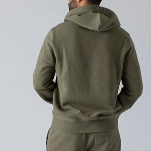 Fabricant de vêtements décontractés, sweat-shirt et jogging réfléchissants de haute qualité sur mesure, ensemble de survêtement pour hommes en deux pièces - Product Image 2