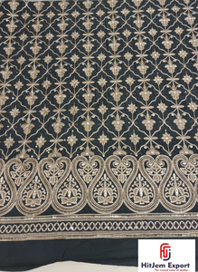 Tissu brodé de paillettes élégant pour robes de soirée de luxe, robes de mariée et occasions spéciales, tendance populaire - Product Image 2