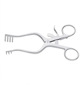 Retractor Weitlaner personalizado 3x4 puntas 18mm cirugía plástica profunda Retractor alemán de acero inoxidable - Product Image 3