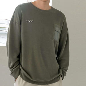 Sweat-shirts unis de haute qualité, col rond, sweat-shirt unisexe surdimensionné, sweat-shirts personnalisés pour hommes, collection spéciale hiver - Product Image 5