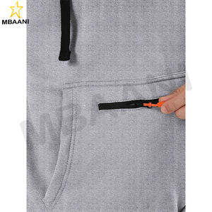 Men's Fleece Hoodie Sweatshirts Athletics Workout Long Sleeve Quarter <b>Zip</b> Pullover <b>Hoodies</b> With <b>Pockets</b>. - Product Image 6