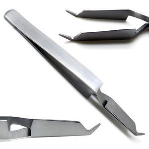 High Quality <b>Stainless</b> <b>Steel</b> Manual Reverse Action Dental Orthodontics Tweezer Orthodontic <b>Bracket</b> Placement Surgical Instrument - Product Image 2