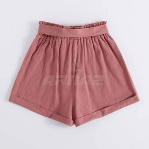 Pantalones cortos básicos de algodón para mujer con tela suave y fácil de ajustar para clima cálido Todos los días Pantalones cortos de mujer con tela transpirable - Product Image 2