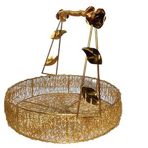 Panier de rangement de fruits à finition nickelée pour comptoir d'utilisation de restauration de cuisine centres de table décoratifs pour panier de fruits - Product Image 6