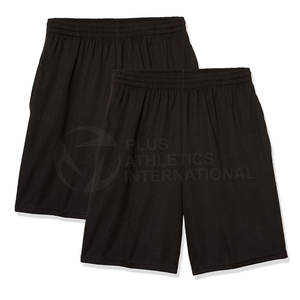 Pantalones cortos de entrenamiento para hombre, tela de secado rápido con bolsillo oculto y cordón ajustable, pantalones cortos deportivos ligeros para hombre - Product Image 1