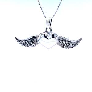 จี้หัวใจมีปีก - Product Image 3
