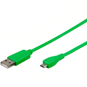 Câble de données USB-A vers Micro USB B 100 cm vert, produit promotionnel - Product Image 2