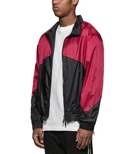 Veste coupe-vent à capuche en toile enduite respirante de style tendance, nouvelle collection, couleur contrastée, automne, décontractée, grande taille, extérieur - Product Image 3