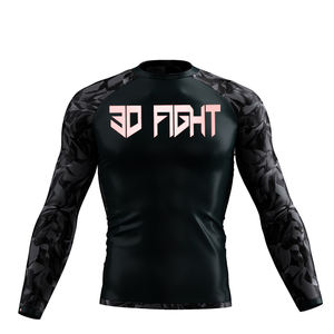 Compression Shirt, OEM Training <b>BJJ</b> Gear, Combat Gear & High Quality Custom Jiu Jitsu Black <b>Rash</b> <b>Guard</b> For Mens - Product Image 6