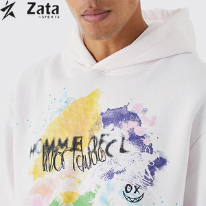 Chándal Unisex Personalizado de Invierno, Estilo Urbano, Grueso, Holgado, de Poliéster/Algodón, de Secado Rápido, Transpirable, con Forro Polar - Product Image 6