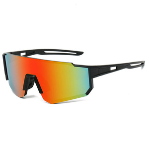 Sıcak satış açık MTB bisiklet sürme güneş gözlüğü büyük çerçeve özel spor güneş gözlüğü moda tasarım kadın erkek - Product Image 3