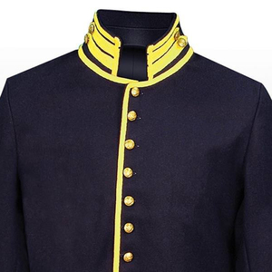 Chaquetas de Reproducción Civil de los Años 1860, Estilo Unionista, Color Azul, 100% Lana, para Hombre - Product Image 3