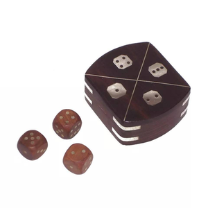 Caja de Dominó de Madera Hecha a Mano, Grabada con Láser, Juego de Dominó para Niños para Todas las Estaciones (Verano, Invierno, Otoño, Primavera) - Product Image 5