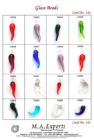 Perles de verre pendentifs pimentés de haute qualité, design unique pour la fabrication de bijoux, bracelets, fournitures artisanales, vente en gros en vrac, Inde