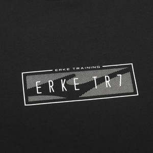 เสื้อยืดคอกลมผู้ชาย ERKE ผ้าฝ้าย 100% สีดำ น้ำหนักผ้า 230 กรัม รุ่น 11224202256-002 พิมพ์ลายด้วยเทคนิคซิลค์สกรีน - Product Image 6