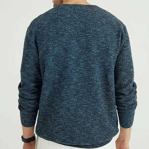 Suéter de Invierno Nuevo, Ligero, de Alta Calidad, Corte Ajustado, Estilo Casual, Manga Larga, Diseño Sólido, Cuello Redondo, Tejido de Lana - Product Image 2