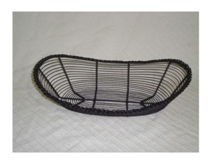 Cesta de almacenamiento de cocina de alambre de metal duradero Soporte para frutas y verduras para organizar alimentos - Product Image 3