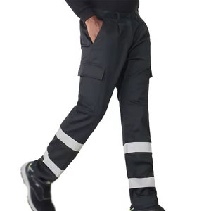 Pantalones de Alta Visibilidad Reflectantes para Construcción, Ropa de Trabajo, Pantalones de Seguridad de Alta Visibilidad para Adultos - Product Image 3