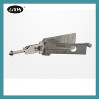 Herramienta LISHI TOY38R 2 en 1 para Abrir y Decodificar Cerraduras de Automóviles, de Acero Inoxidable, para Vehículos Lexus/Toyota, para Cerrajeros Profesionales