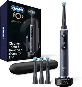 Cepillo de Dientes Eléctrico Oral-B Pro 1000 CrossAction, Blanco y Negro, Paquete de 2 - Product Image 6