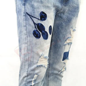 Personnalisation-Broderie Mode Coton-Extérieur Nouveau Style Denim Jeans Long-Court Pantalon Meilleure Qualité Homme Jeans Pantalon Pour Hommes - Product Image 4