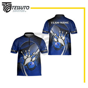 Uniforme Deportivo Transpirable, Cómodo y Ligero para Hombre, para Bolos de Césped, Antiarrugas, Impresión Digital Personalizable, 100% Poliéster - Product Image 6