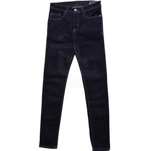 กางเกงยีนส์เอวสูงสำหรับผู้ชายกางเกงเอวสูงแบบลำลองทำจากโรงงาน - Product Image 5