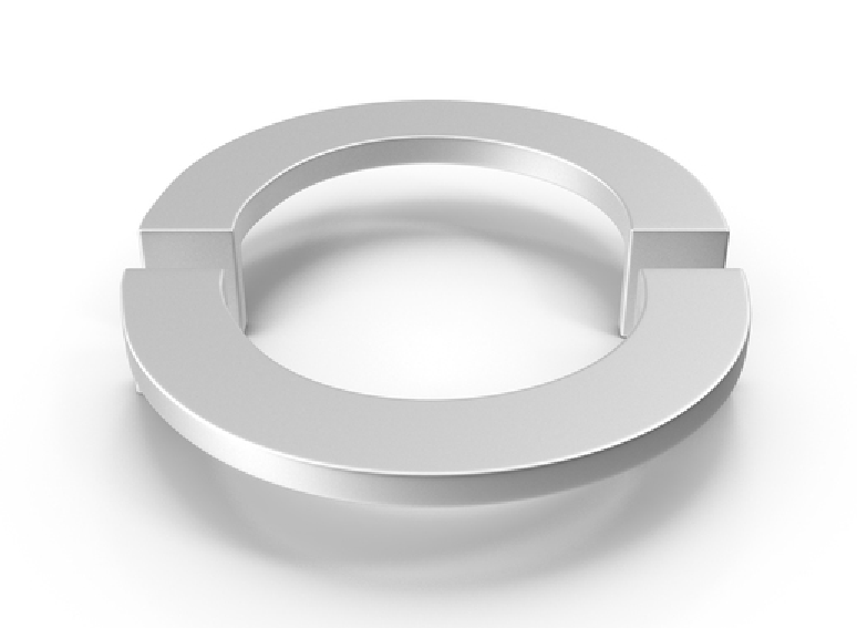 cabinet handle with backplate