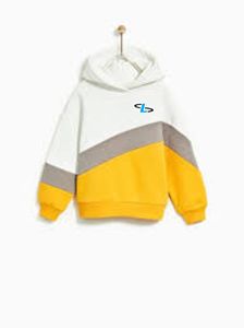 เสื้อฮู้ดผ้าฟลีซของผู้ชายเสื้อมีฮู้ดผ้าซักลายกรดวินเทจ - Product Image 3