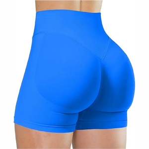 Nuevo 2025 MOQ bajo Mejor precio exigible calidad profesional al por mayor pantalones cortos de Yoga para Mujeres pantalones cortos de Yoga de Spandex - Product Image 4