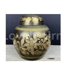 โกศทองเหลืองสำหรับผู้ใหญ่ผู้ใหญ่พร้อมถุงกำมะหยี่ - Product Image 2