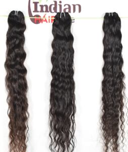 100% <b>Cheap</b> Wholesale Vendor Single Drawn Remy Wavy Bundles Deep Wave Silky Women Black Color Indian Temple Human Hair <b>Extensions</b> - Product Image 2
