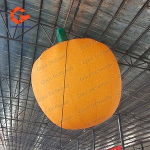 Ballon publicitaire géant gonflable en forme d'orange suspendue, modèle de fruit simulé gonflable - Product Image 6