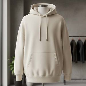 Sudadera con Capucha Premium para Hombre, de Poliéster/Rayón, Lavado Ácido, Tejido Grueso, Tacto Suave, Hombros Caídos, Estilo Vintage, Invierno, con Estampado Personalizado - Product Image 1