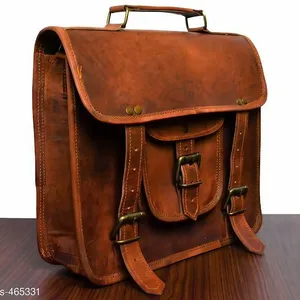 Maletín para ordenador portátil de cuero genuino Vintage personalizado 2025, bolso de negocios para hombre, últimas creaciones para venta al por mayor - Product Image 2