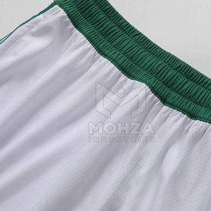 Pantalones Cortos de Fútbol de Poliéster de Cintura Media, Tejidos, Transpirables, Deportivos, con Cordón Ajustable, Diseño Personalizado, Duraderos, Fabricados en Fábrica - Product Image 5