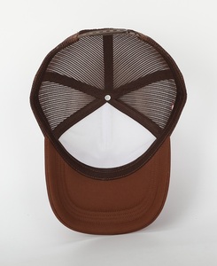 Sombrero de camionero deportivo bordado de malla de 5 paneles con parche personalizado de alta calidad al por mayor - Product Image 6