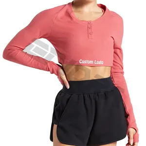 कस्टम रिक्त सादे फसली ग्राफिक लोगो सज्जित टी कपास महिला फिटनेस फिट टी शर्ट देवियों bodycon फसल में सबसे ऊपर टी शर्ट महिलाओं के लिए