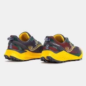 รองเท้าวิ่งเทรลลำลองสำหรับผู้ชาย JOMA รุ่น Tundra 2511 สีดำ/สีแดงเลือดหมู แบบผูกเชือก เหมาะสำหรับทุกฤดูกาล - Product Image 4