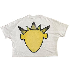 Camisetas gráficas de lavado ácido Vintage personalizadas, camiseta recortada lavada con ácido, camiseta de lavado ácido para hombres a la venta - Product Image 2