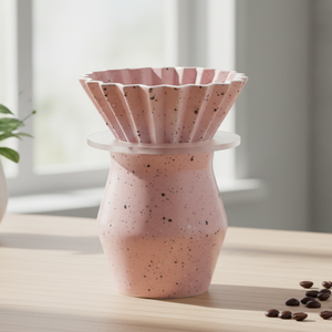 Juego de Cafetera y Filtro de Porcelana Duradero de Primera Calidad Multiusos 3460991SETS-0.35 para Amantes del Café - Product Image 3