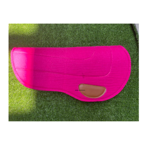 Vente en gros 100% tapis de selle en feutre de laine mérinos 28 MM jupe ronde pour cheval 32x32 tapis de selle Western standard équipement pour cheval - Product Image 2