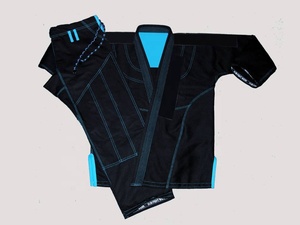 Kimono de Jiu Jitsu Personalizado con Tejido de Perlas - 100% Algodón, Ligero y Transpirable, para Gimnasio, Unisex, Talla Adulto, Hecho en Pakistán - Product Image 6
