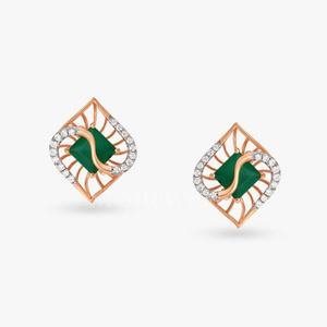 Inde Mystique Lab-Grown Naturel Diamant & Moissanite Boucles D'oreilles En Argent Sterling 925 Séduisant Diamant Accessoires - Product Image 1